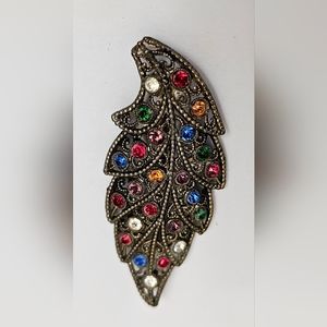 Vintage colorfull brooch